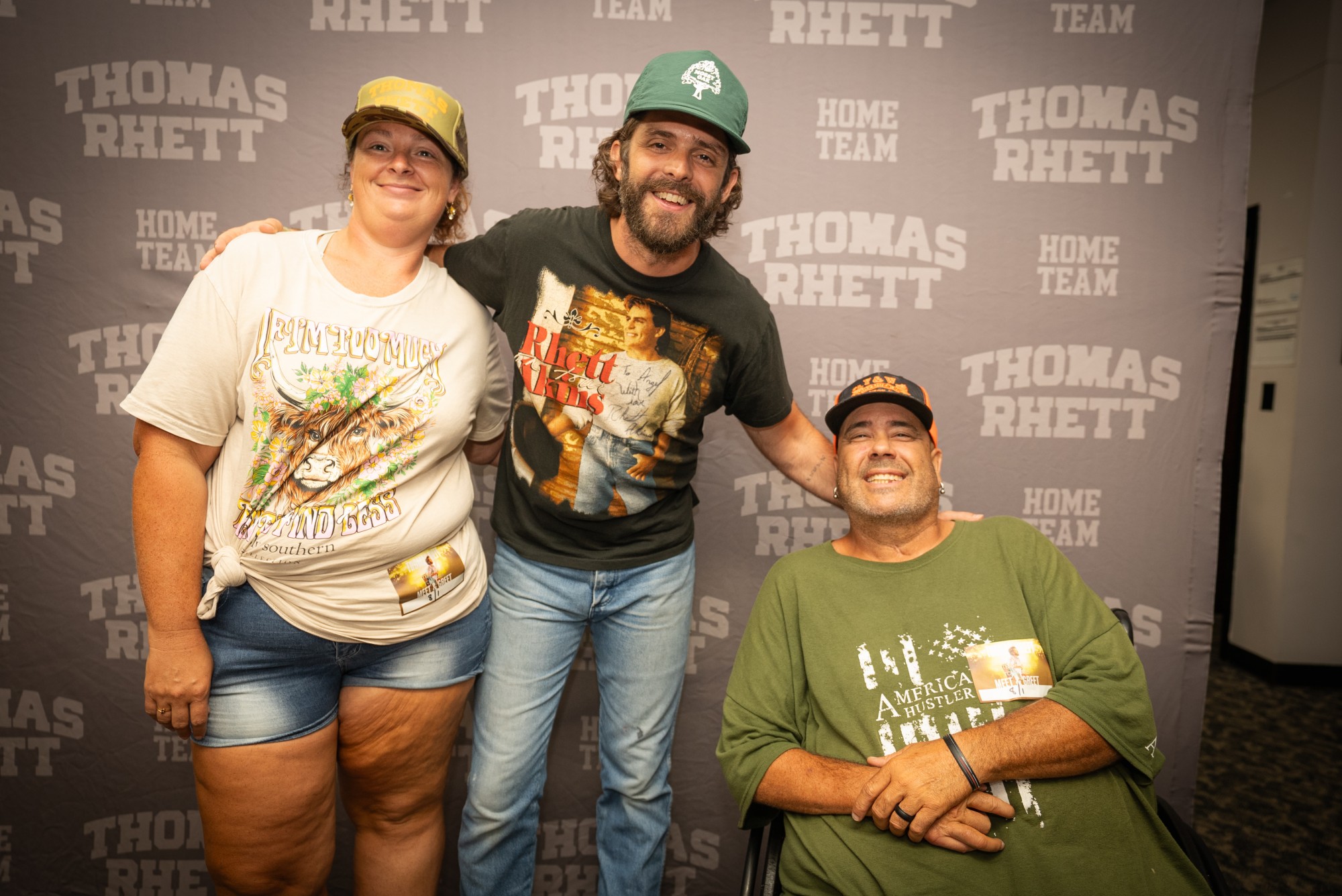 Meet and greet photos - PNC Music Pavilion - Charlotte, NC
